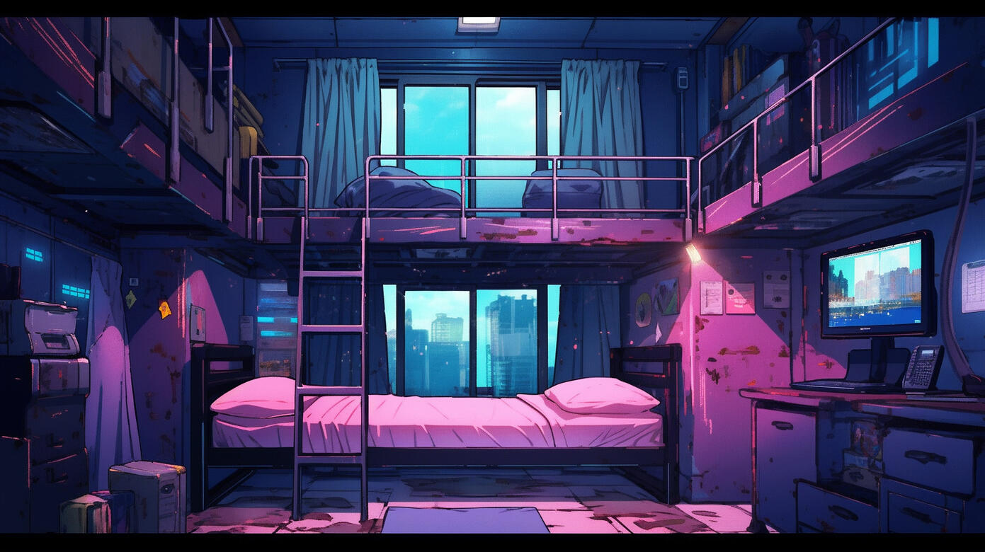 A simple, modest apartment.