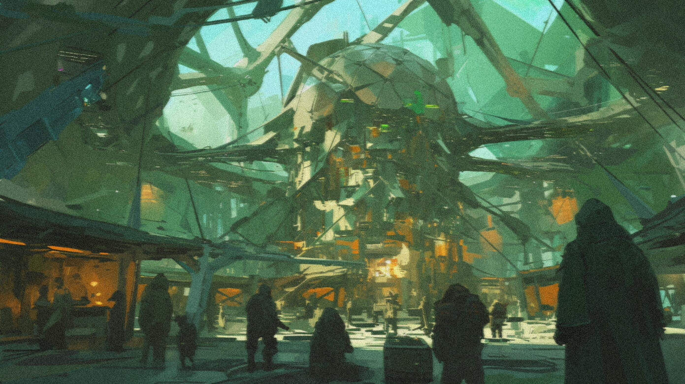 ‘Nucleus’ within the Compound’s HQ in Neo Angeles