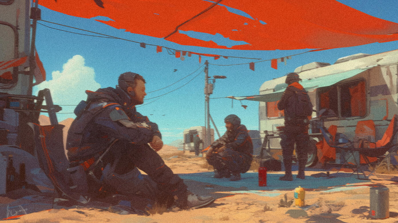 Small outposts with OOA soldiers are scattered throughout Mars as a means of patrolling and overseeing various regions.