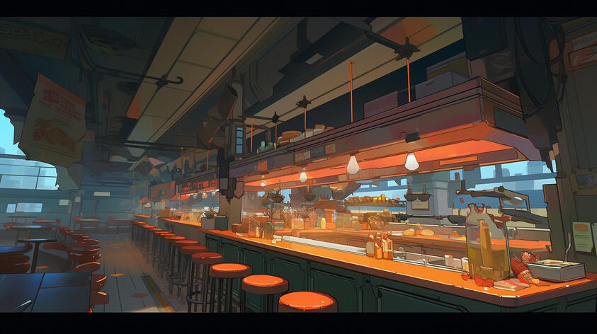 Middle Class and above have access to better quality food, and even lounges, clubs, bars, etc.