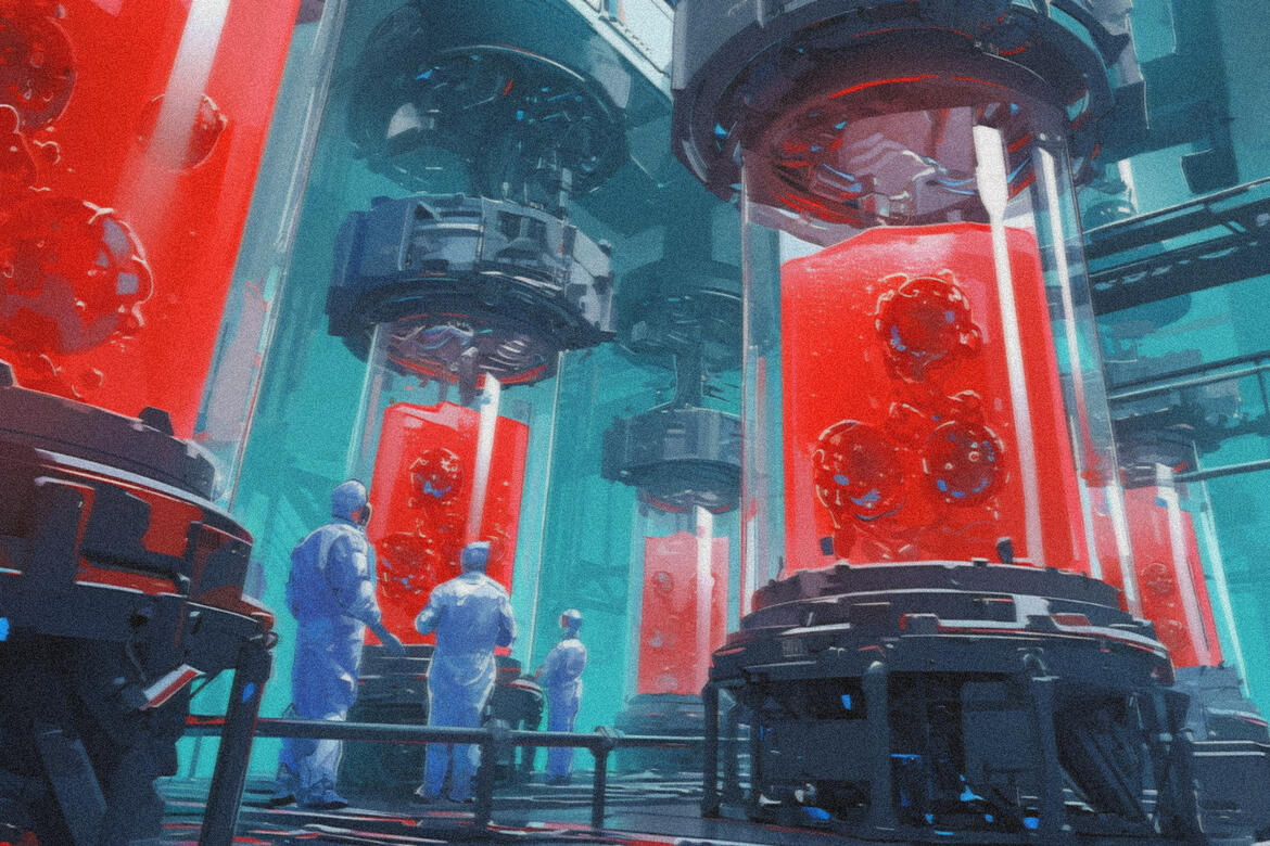 Sybertek, experimentation with synthetically produced resources.